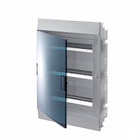 Распределительный шкаф Mistral41 54 мод., IP41, встраиваемый, термопласт, зеленая дверь |  код. 1SLM004100A1209 |  ABB